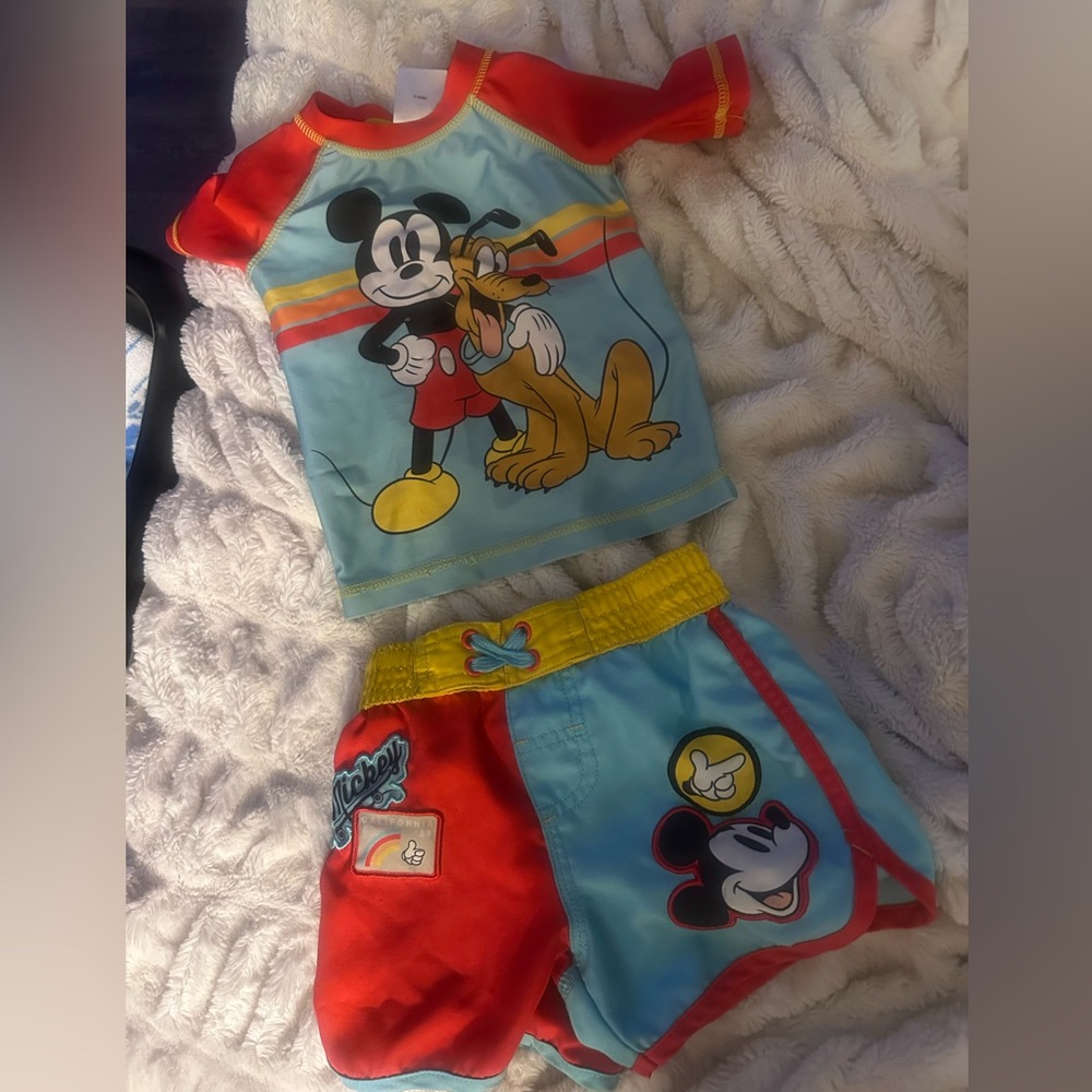 Toddler Disney Bathing Suit Set